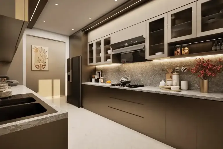 Tata Orbis Ghansoli 2 BHK interior living area